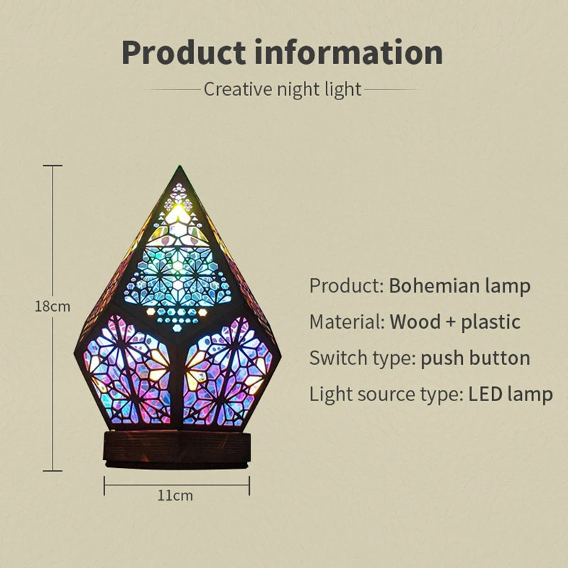 Floor Lamp Bohemian Light Gifts
