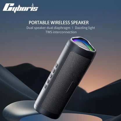 Cyboris™ Portable Bluetooth Speaker