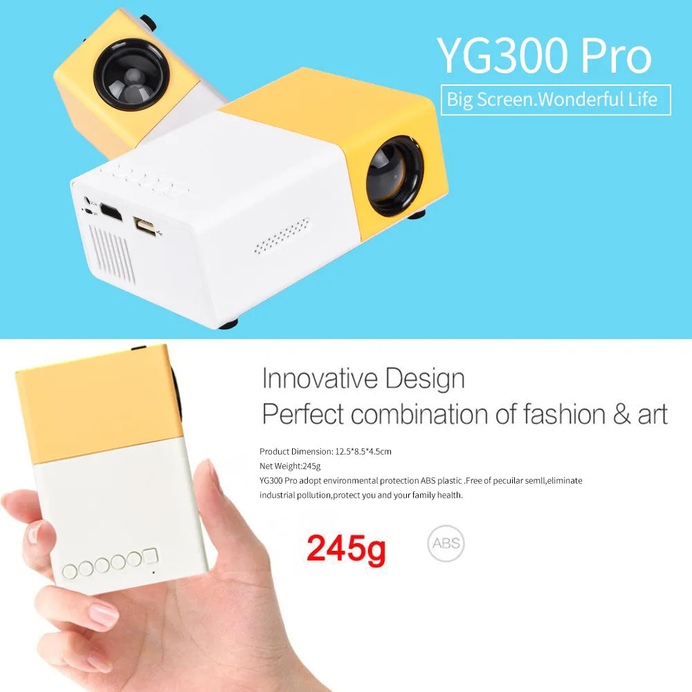 Mini HD Portable Projector