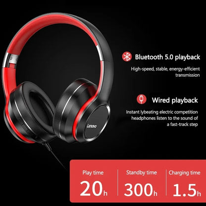 Lenovo™ HD200 Black Earphone